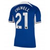 Chelsea Ben Chilwell #21 Hjemmedrakt 2023-24 Kortermet